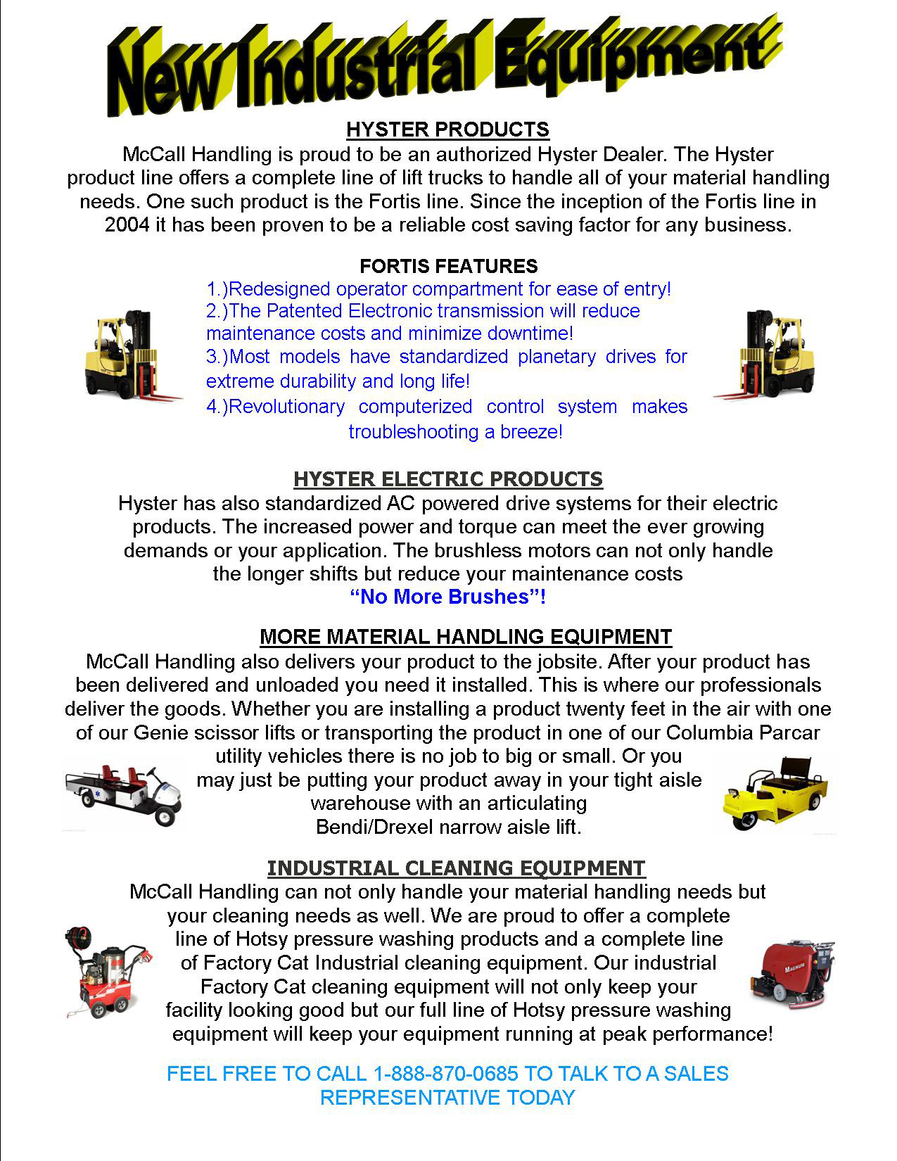 new forklifts